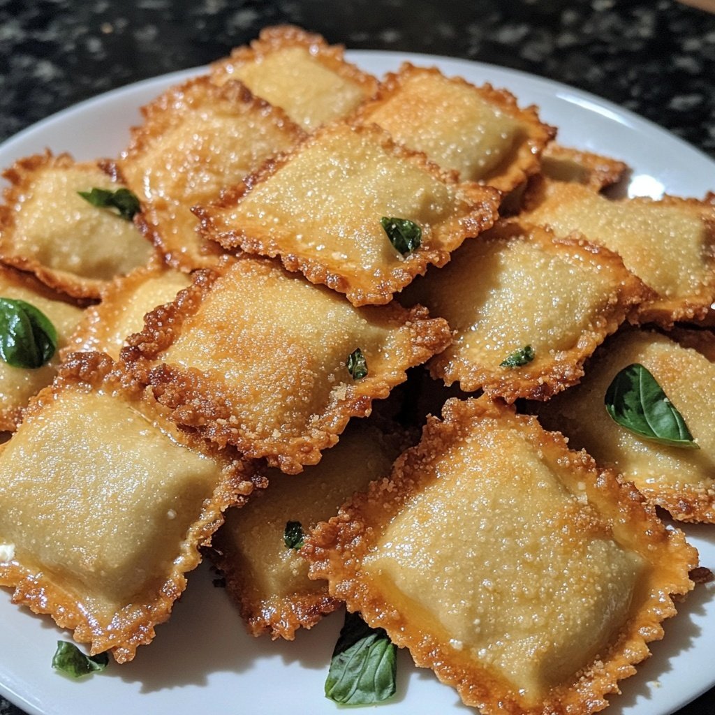 Crispy Ravioli Appetizer