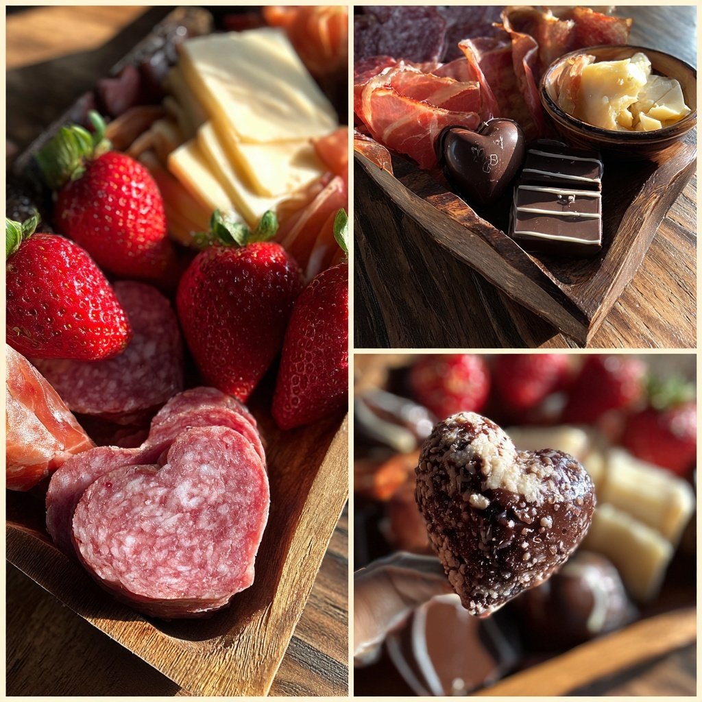 Valentines Charcuterie Board for Two