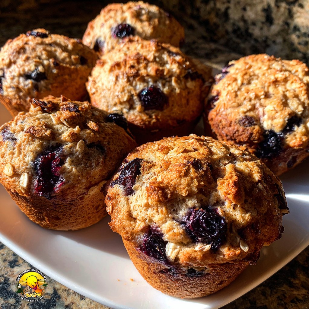 Soft Oatmeal Breakfast Muffins
