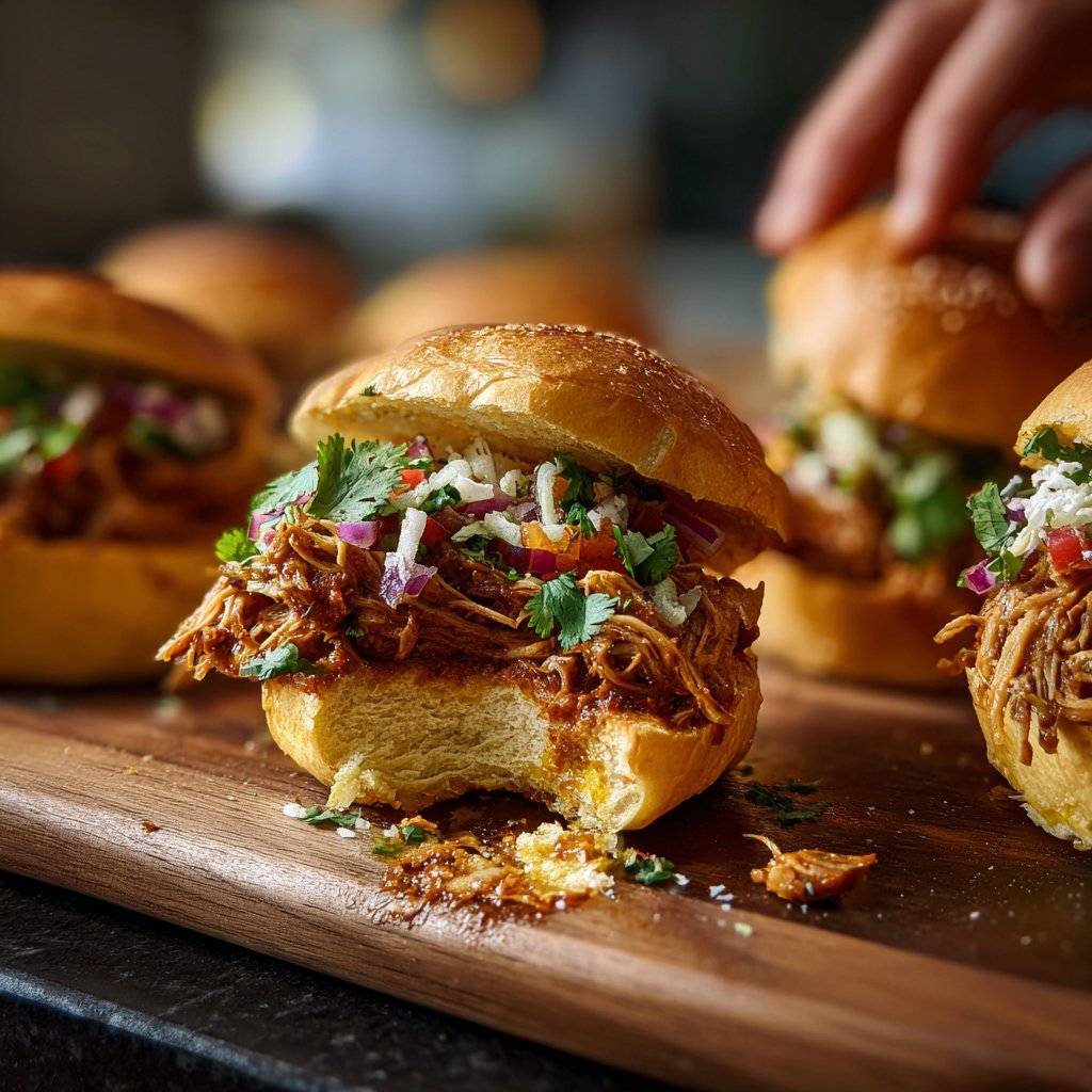 Sliders with Pulled Jackfruit