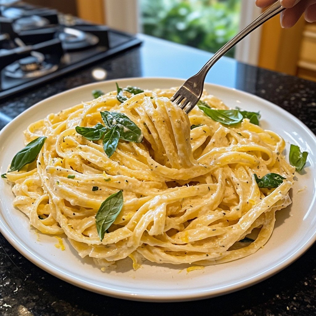 Romantic Lemon Butter Pasta
