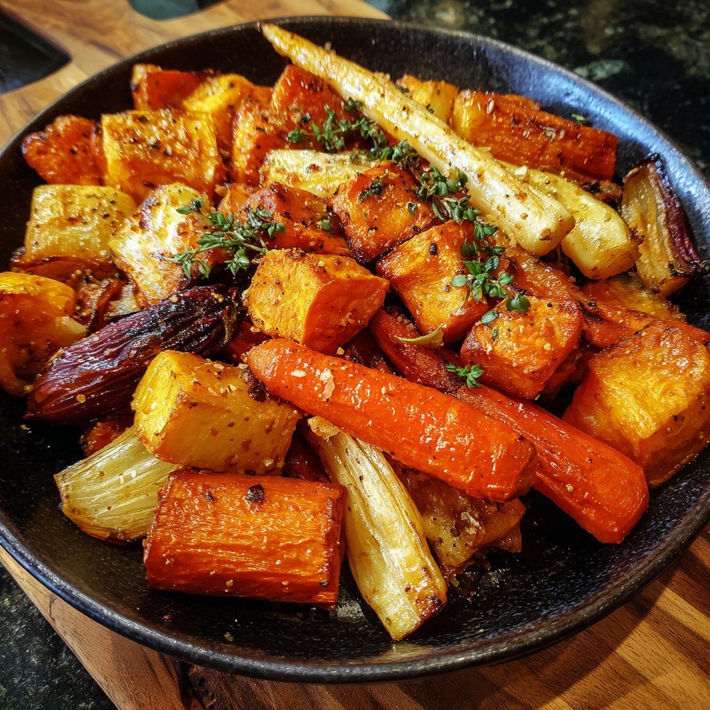 Sunday Roasted Root Vegetables
