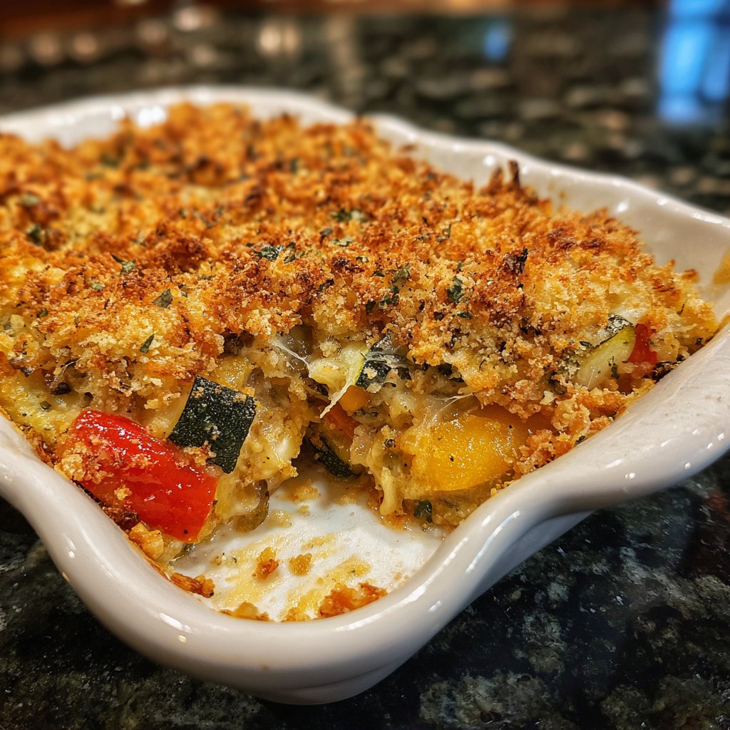 Sunday Baked Vegetable Casserole