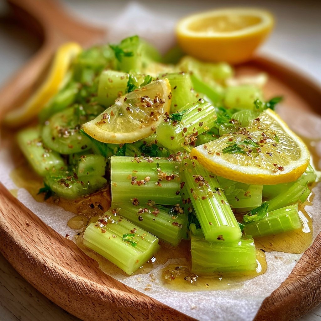 Celery Salad With Lemon And Olive Oil