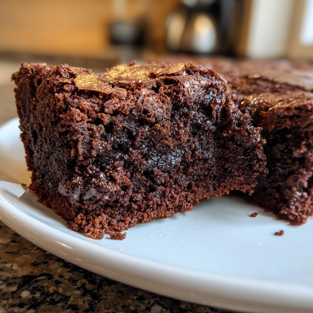 Cottage Cheese Brownies with Cinnamon