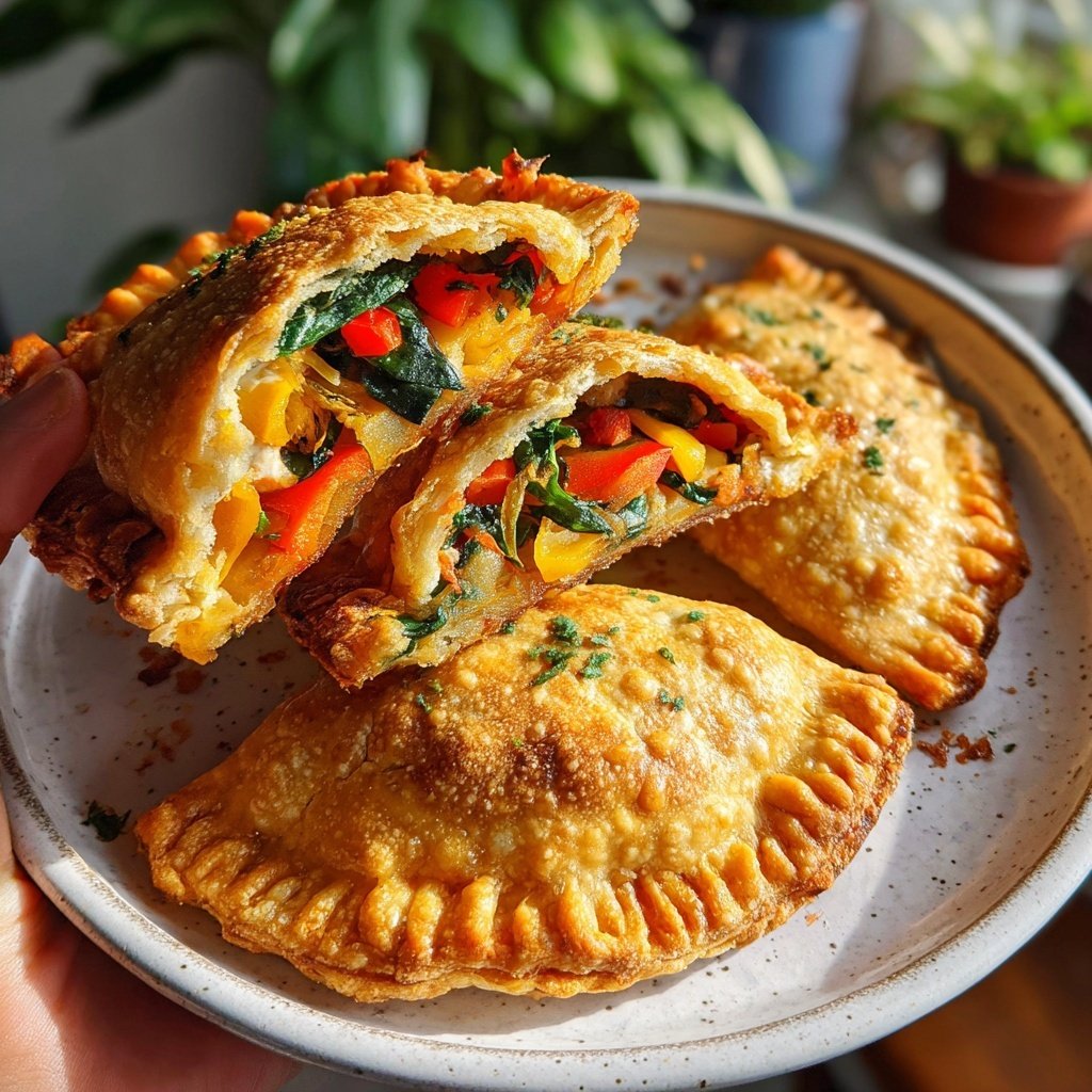 Super Bowl Party Food Veggie Empanadas