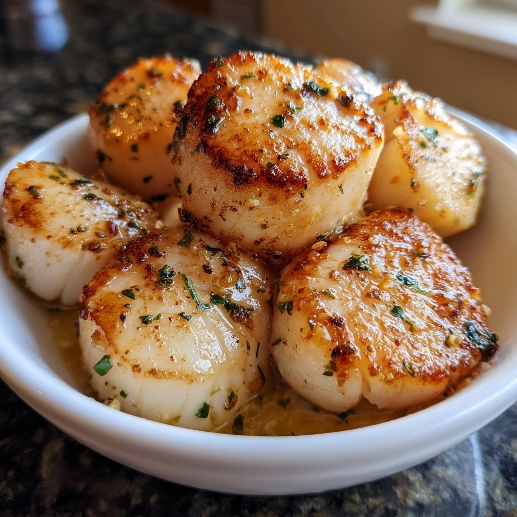 Easy Scallops Dinner