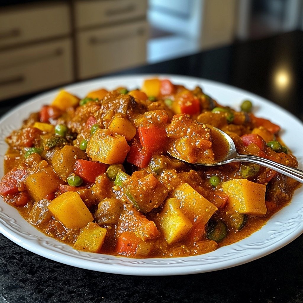 Jamaican Vegetable Curry