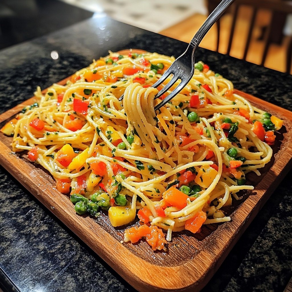 Simple Veggie Pasta Primavera Recipe