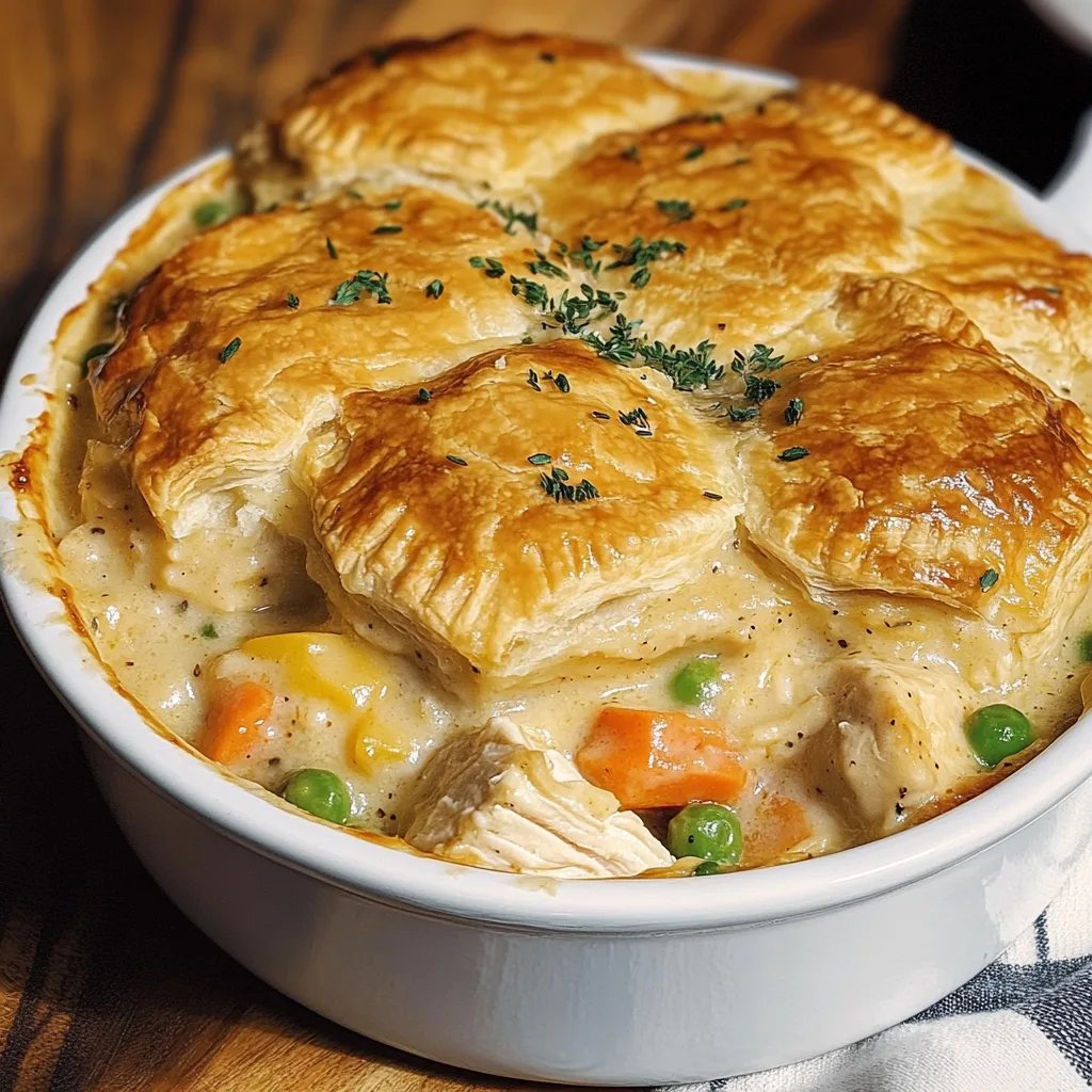 Homemade Chicken Pot Pie Casserole
