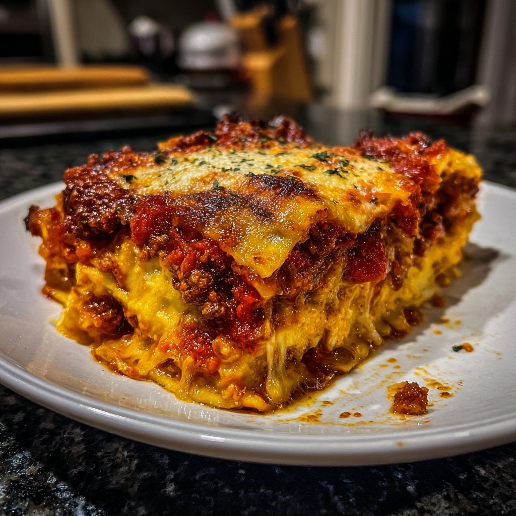Crazy Good Lasagna {easy recipe}