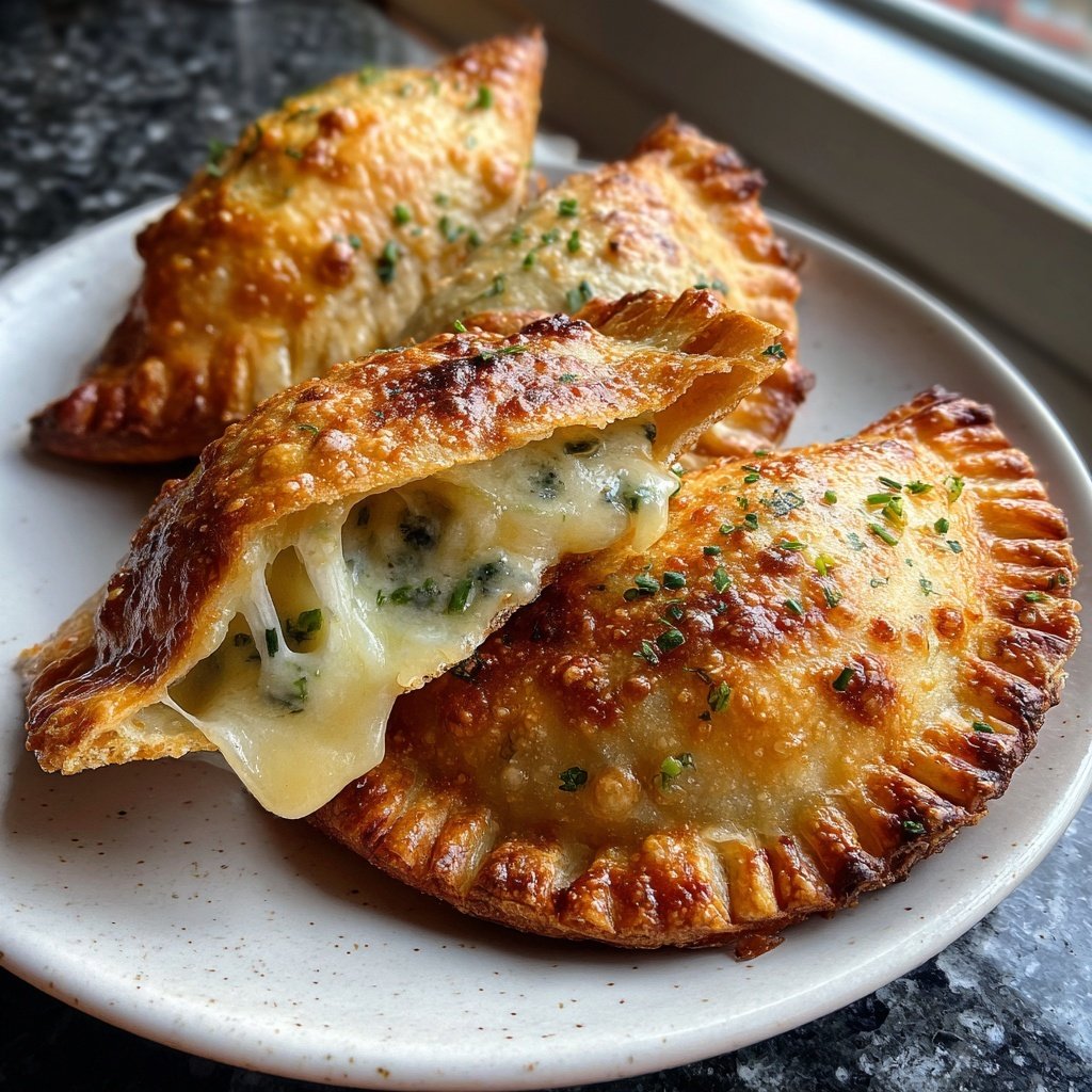 Stuffed Pockets Made of Toasted Bread - Recipe for a Snacks in a Nice Form