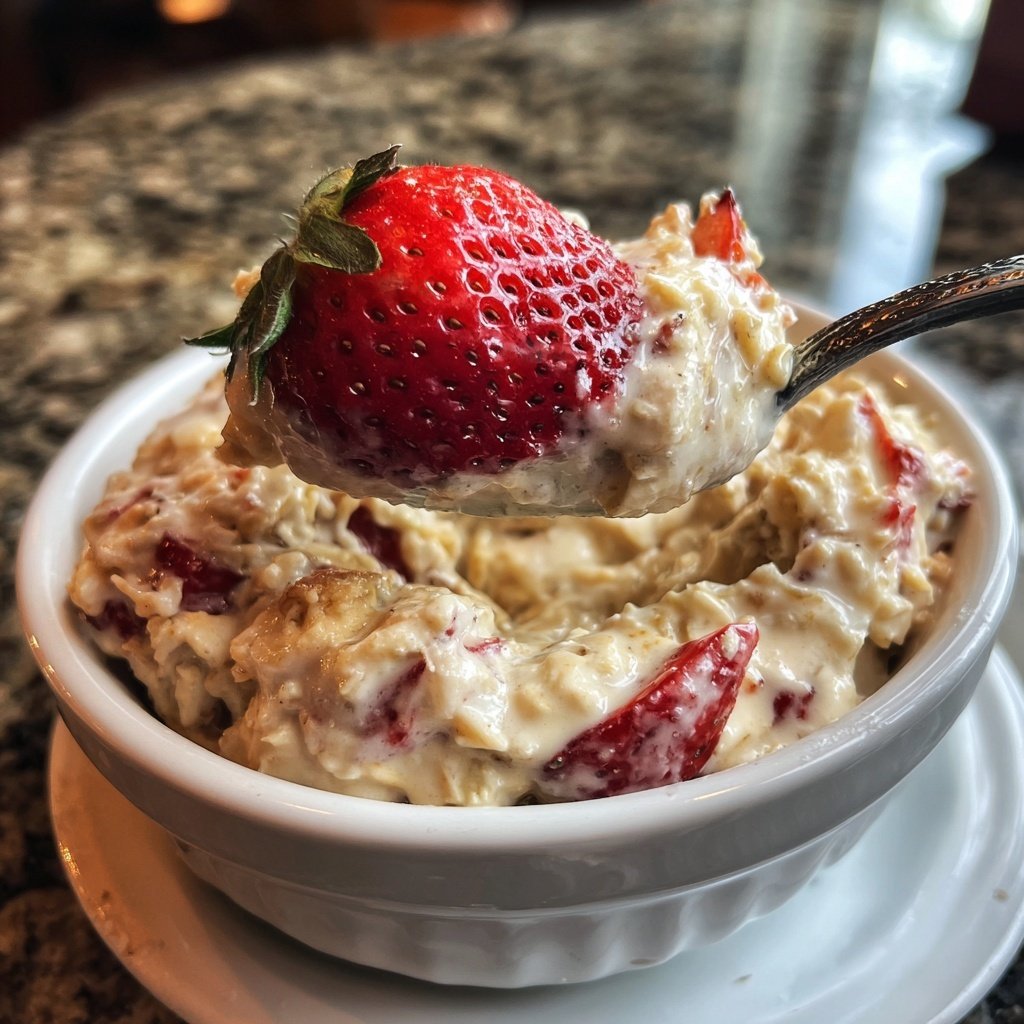 Strawberry Cheesecake Oatmeal