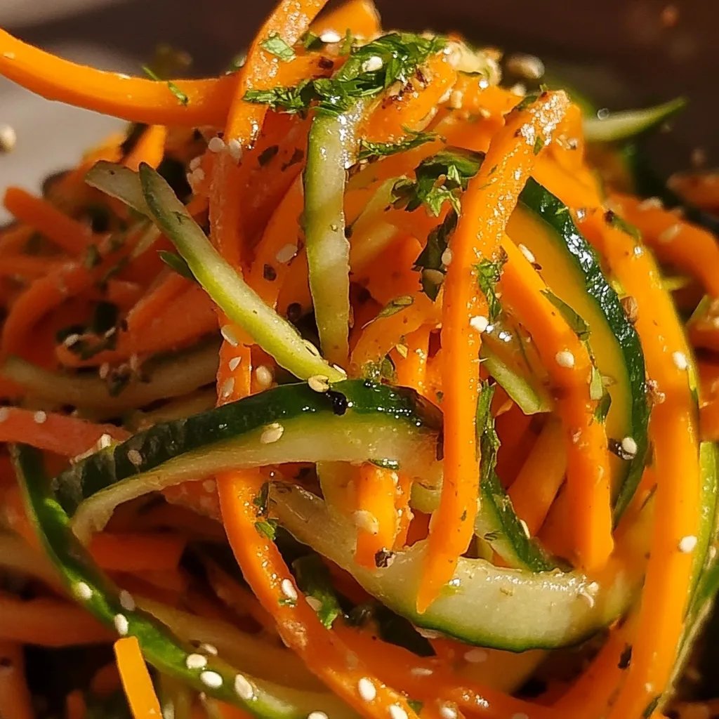 Cucumber Carrot Salad