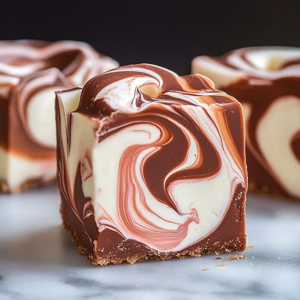 Easy Marshmallow Swirl Fudge You’ll Love! 😍