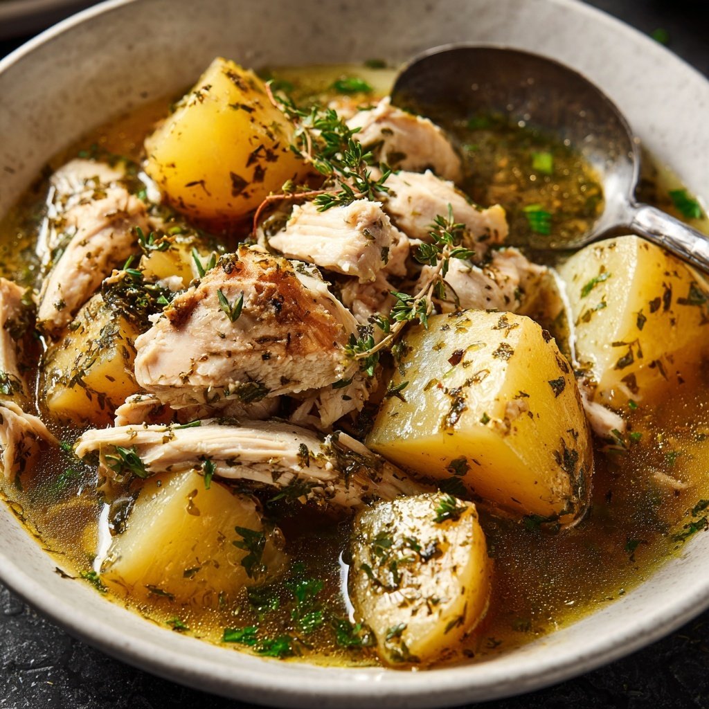 Dump-and-Go Crockpot Chicken and Potatoes