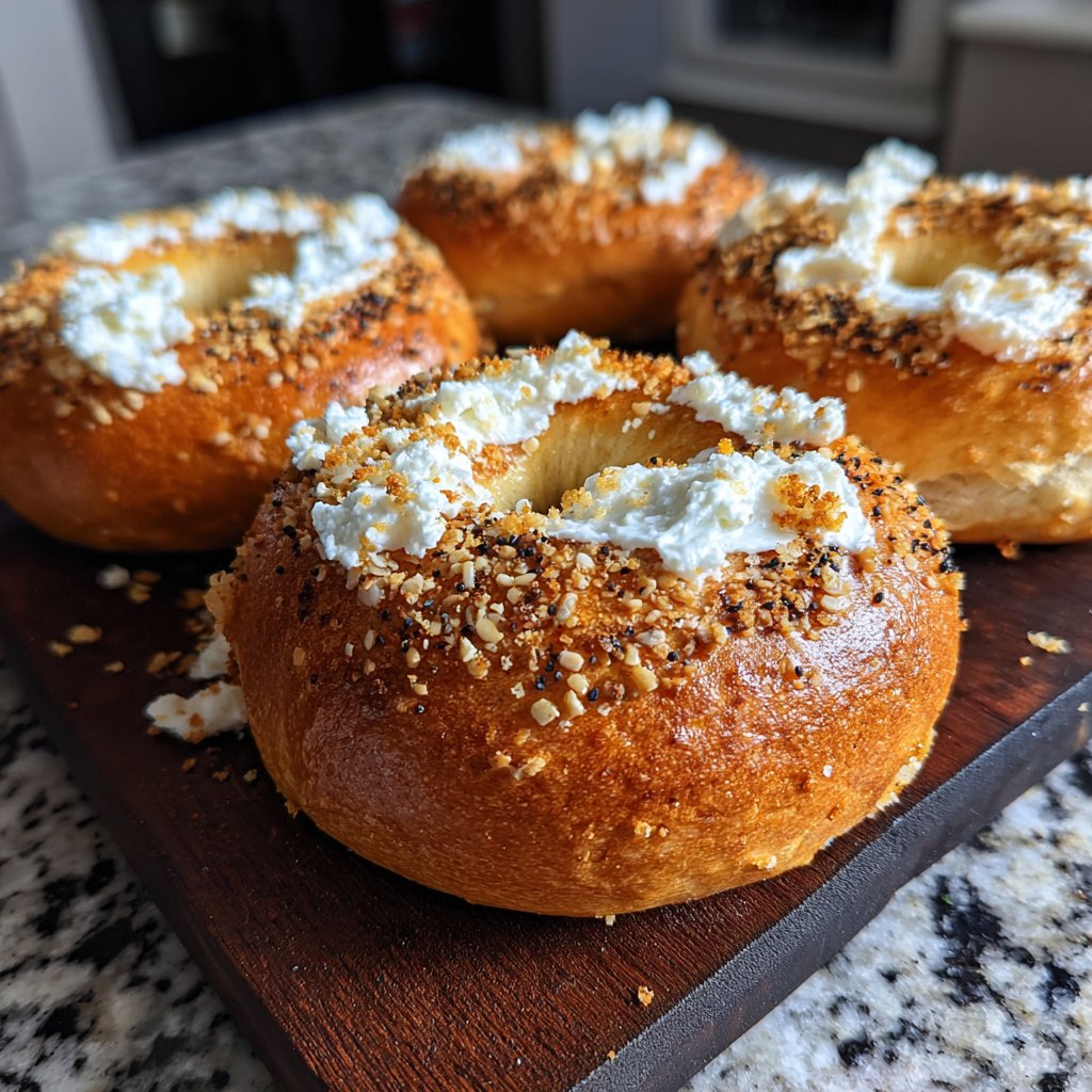 Protein Bagels With Greek Yogurt Air Fryer