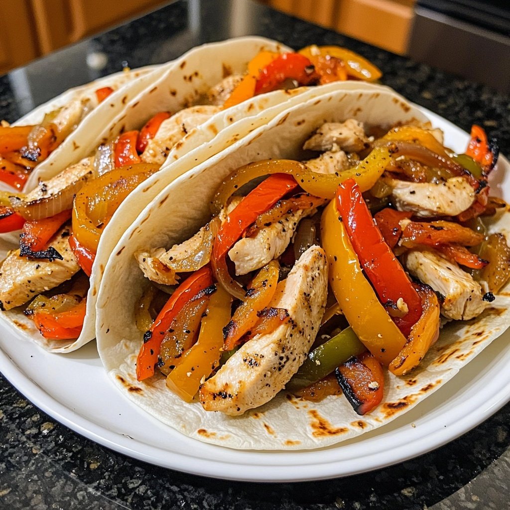 Chicken Breast Fajitas
